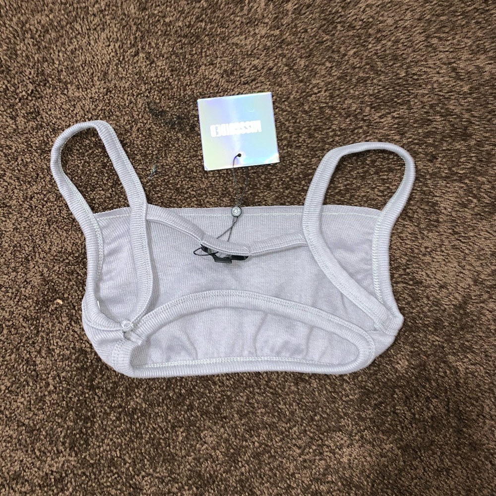 Missguided strappy back bralet